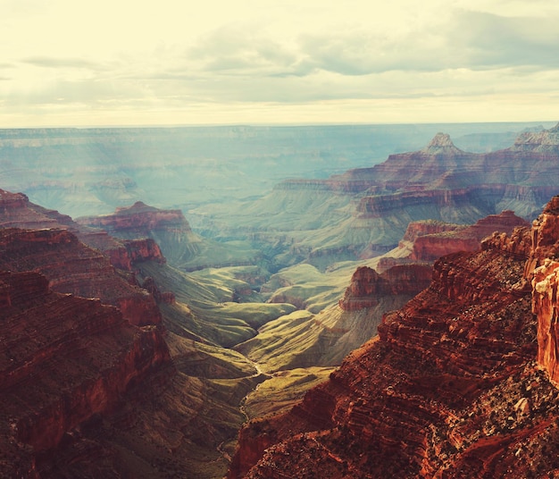 Photo paysages pittoresques du grand canyon