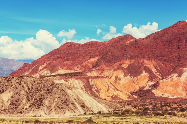 Paysages pittoresques du nord de l'Argentine