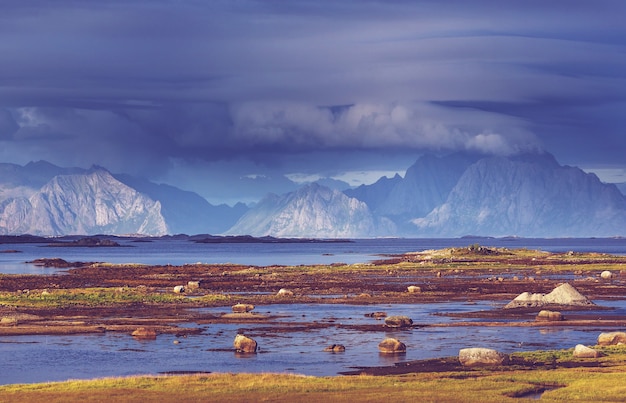 Paysages pittoresques du nord de la Norvège