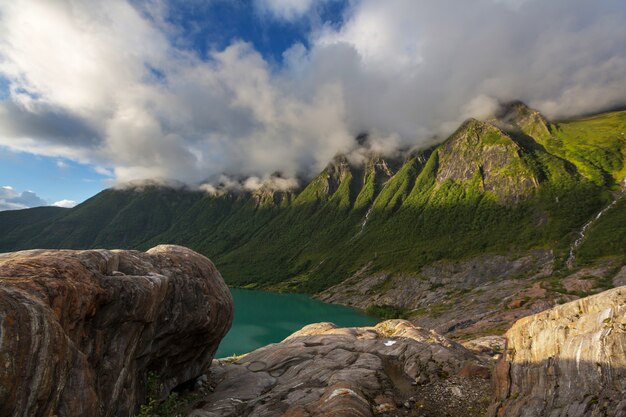 Paysages pittoresques de la Norvège