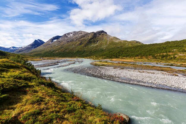 Paysages pittoresques de la Norvège