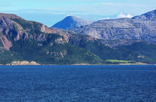 Paysages pittoresques de la Norvège