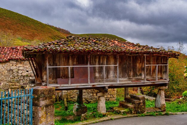 Paysages ruraux à l'intérieur des Asturies