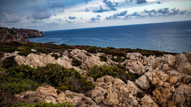 Paysages de Sardaigne, île méditerranéenne, italie