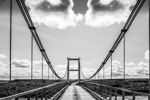 Paysages spectaculaires avec pont