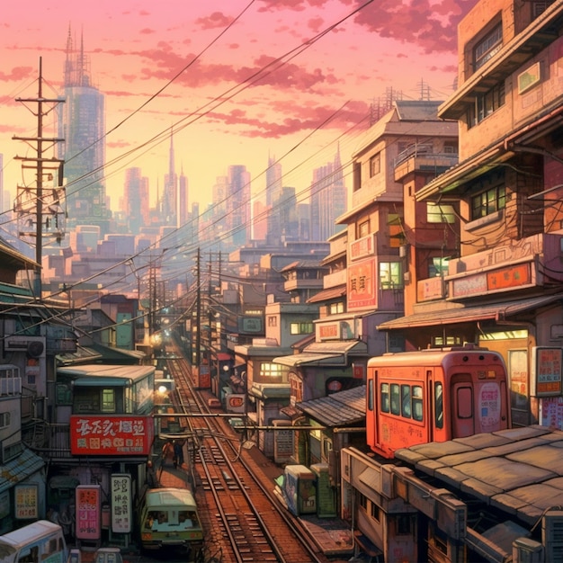 Paysages de la ville de Tokyo