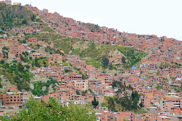 La Paz de Bolivie La plus haute capitale du monde à 3640 mètres d'altitude