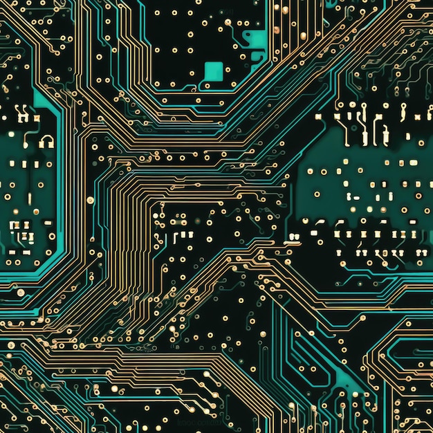 PCB avec micropuces