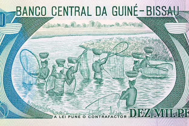 Pêcheurs de GuinéeBissau peso