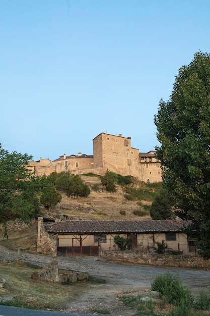 Pedraza à Ségovie, Castilla y Len, Espagne. Pedraza, ville médiévale fortifiée