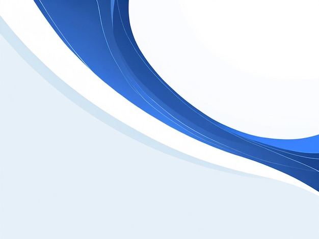 une peinture abstraite bleue et blanche d'un tourbillon blanc et bleu