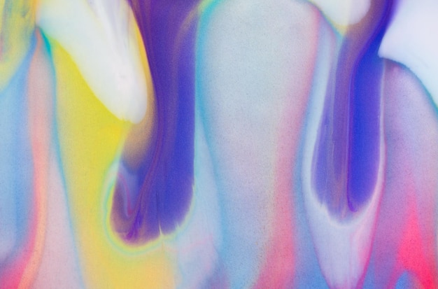 Peinture acrylique fluide abstraite compositions duotones de fond liquide avec forme de flux de gradient