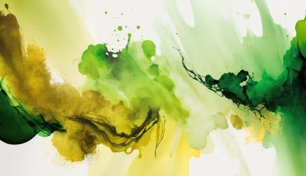 Peinture à l'aquarelle abstraite couleur de fond avec texture fluide liquide pour le fond