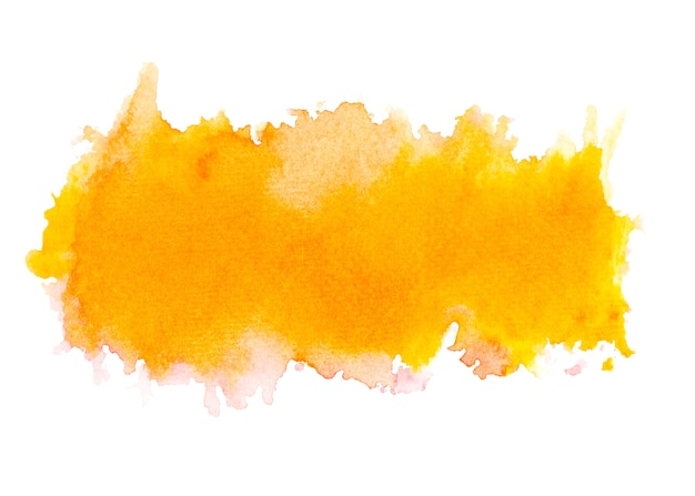 peinture aquarelle art abstrait sur fond blanc