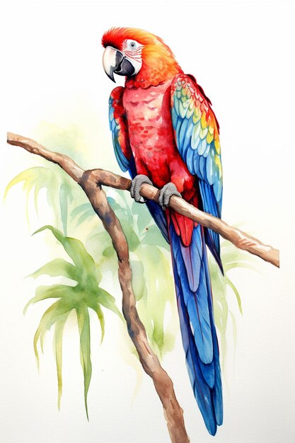 Peinture à l'aquarelle illustration de Majestic