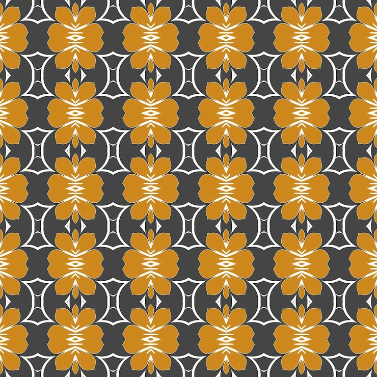 Photo peinture d'arrière-plan en tissu à motif géométrique sans couture