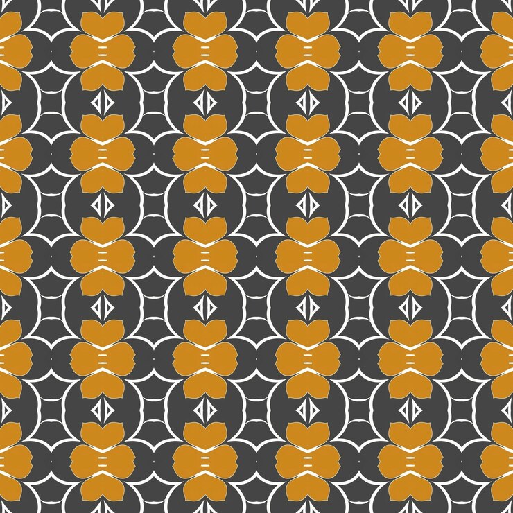 Photo peinture d'arrière-plan en tissu à motif géométrique sans couture