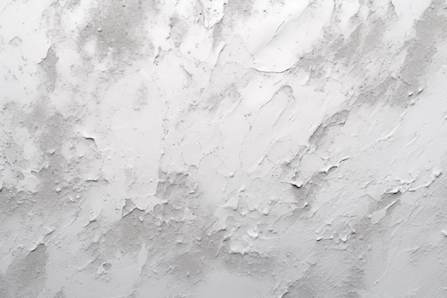 De la peinture blanche sur un mur