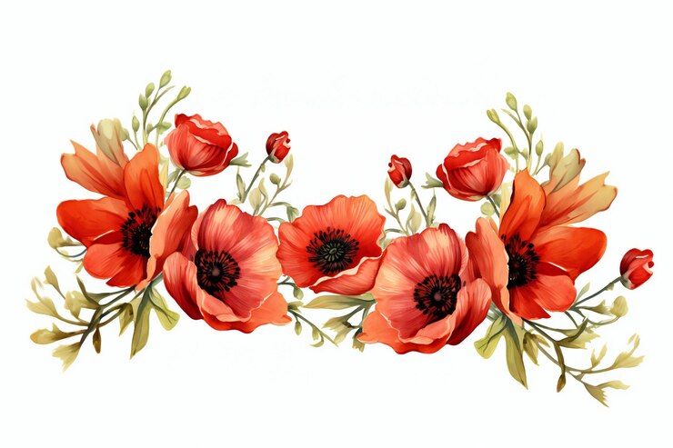 Une peinture d'un bouquet de fleurs de la collection par personne