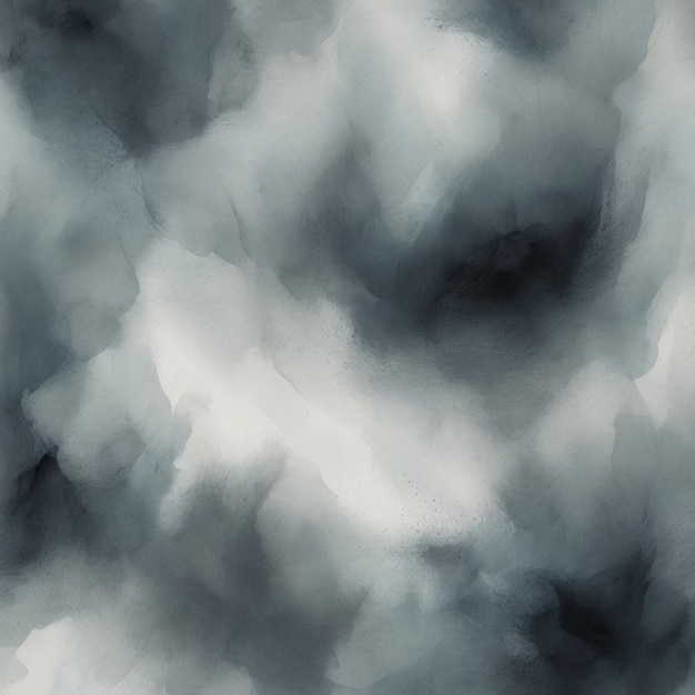 une peinture d'un ciel noir et blanc avec un fond gris