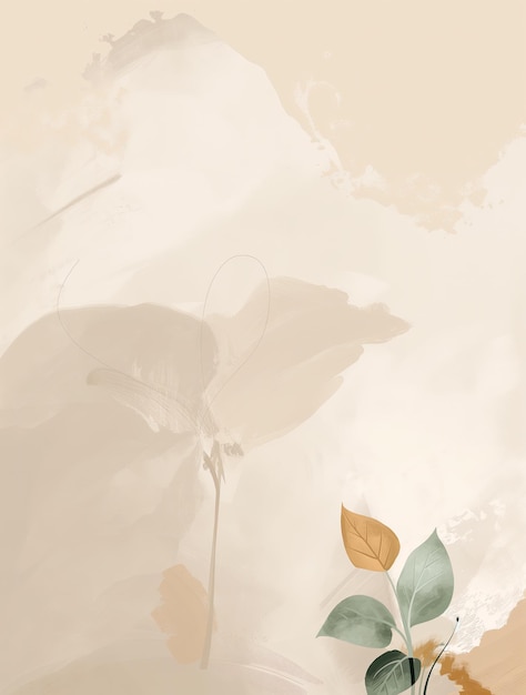 une peinture d'une feuille et d'un fond blanc avec le mot " citation " dessus