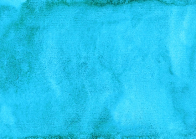 Peinture de fond turquoise clair aquarelle