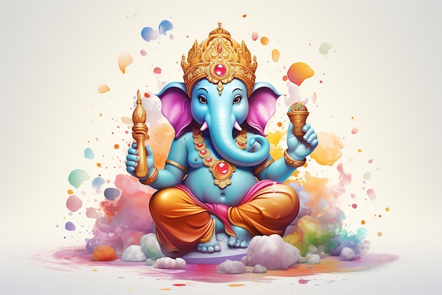 Peinture de Ganesha Ganpati