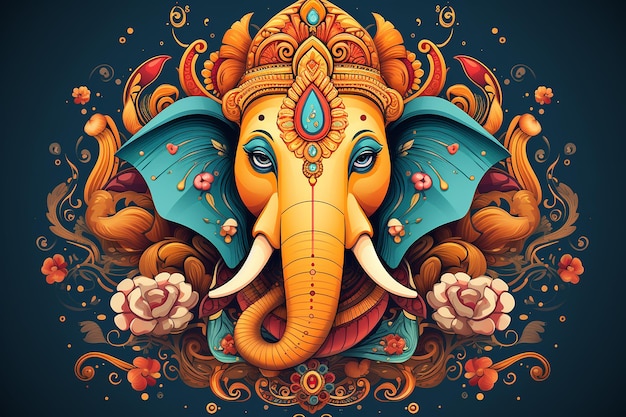 Peinture de Ganesha Ganpati