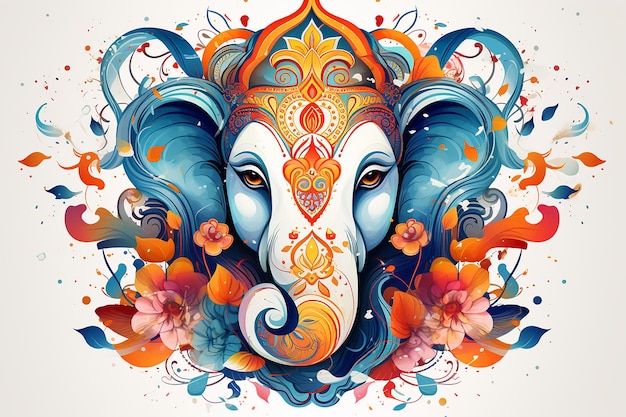 Peinture de Ganesha Ganpati