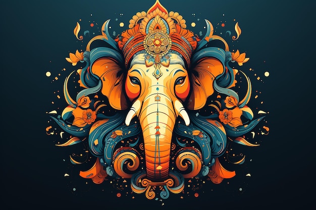 Peinture de Ganesha Ganpati