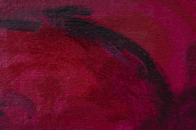 Peinture à l'huile abstraite de fond de cerise