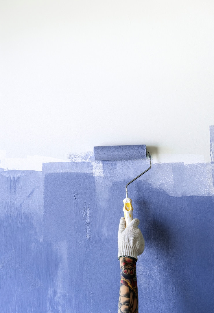 Photo peinture d&#39;intérieur