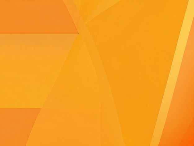 une peinture d'un motif géométrique orange et jaune