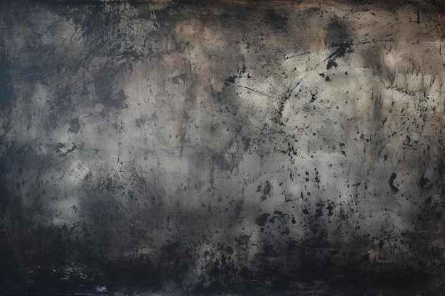 une peinture d'un mur sombre avec une texture sombre et un fond sombre