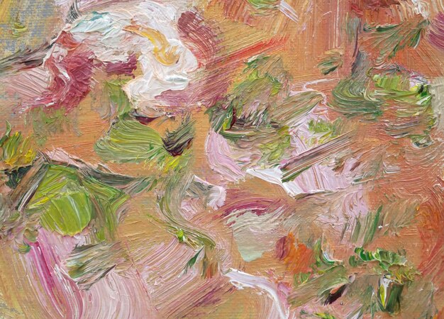 Peinture de texture multicolore de fond abstrait avec la toile colorée de coups de pinceau