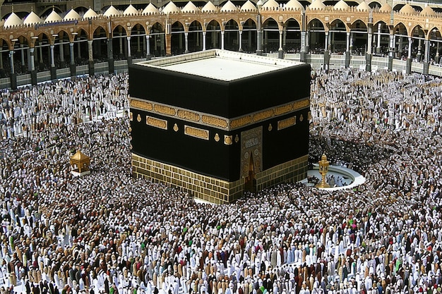 Le pèlerinage islamique du Hajj à la Mecque de Kaba