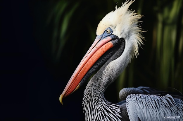 Le pélican brun Pelecanus occidentalis est un grand