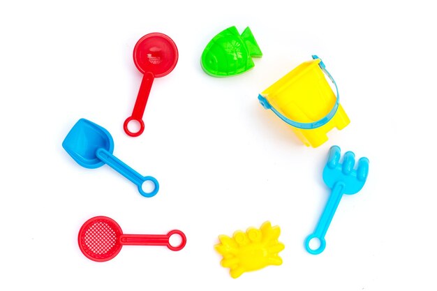 Pelles Jouets En Plastique Avec Seau