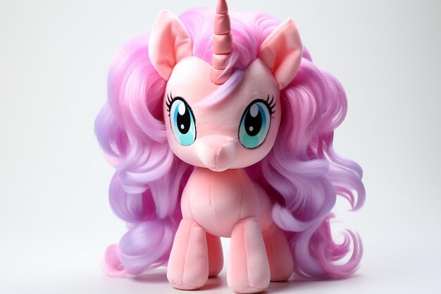 Peluche Licorne Devant Generative Ai