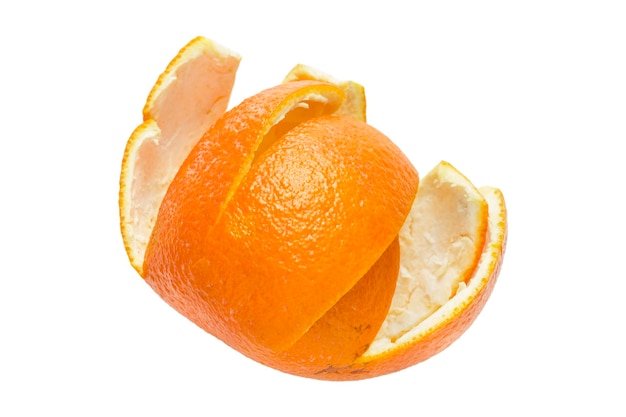 Pelure d'orange isolée