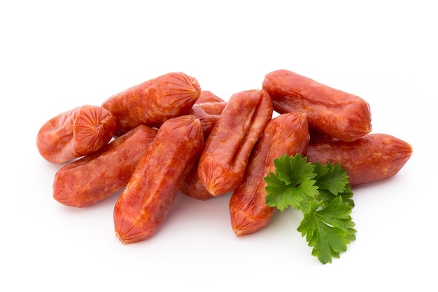 Peperoni ou salami, saucisse au persil