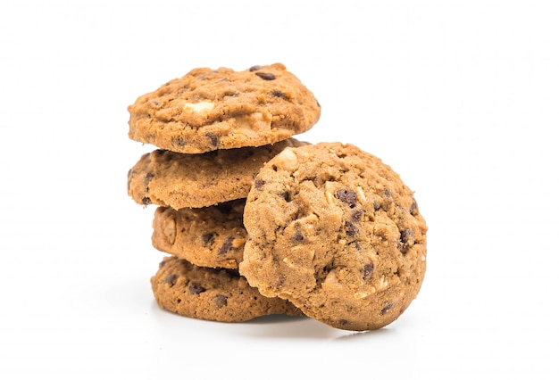 pépites de chocolat et biscuits aux noix de cajou