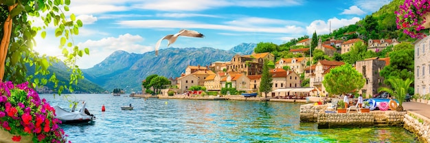 Perast dans la baie de Kotor