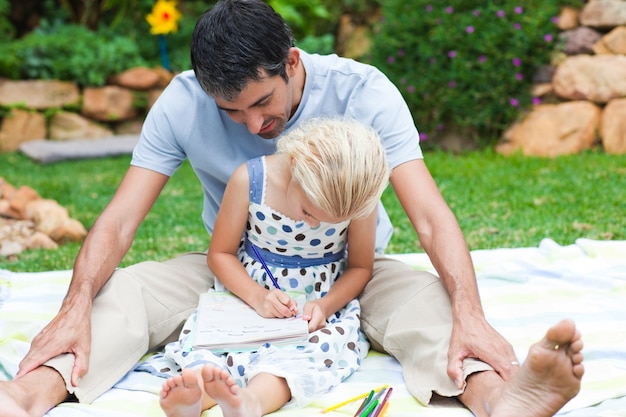 Père et fille écrit