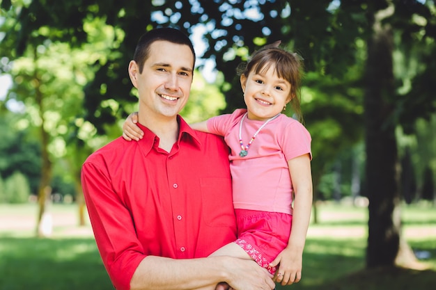 Père et fille ensemble