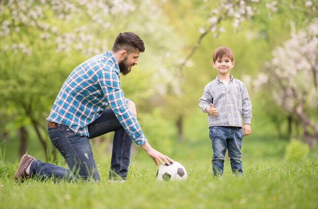 Père et fils.