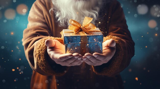 Le Père Noël et les cadeaux