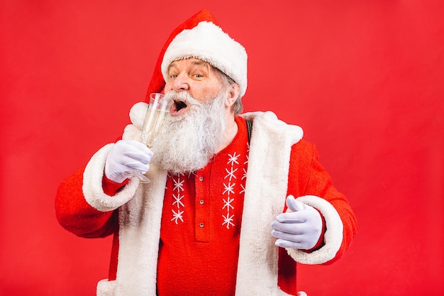 Père Noël debout