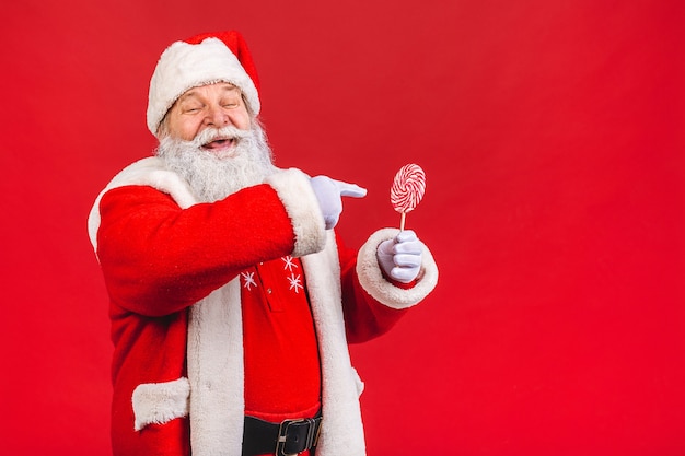 Père Noël debout