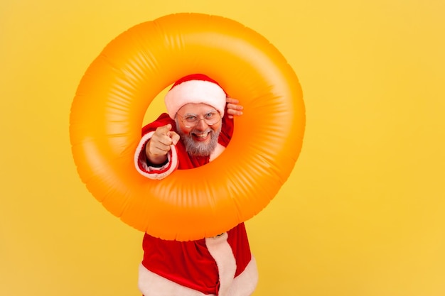 Père Noël et nouvel an de l'homme drôle